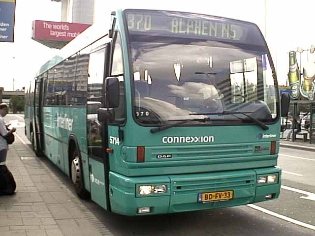 Interliner Connexxion DAF SBR3015 Den Oudsten Alliance B89i 5714